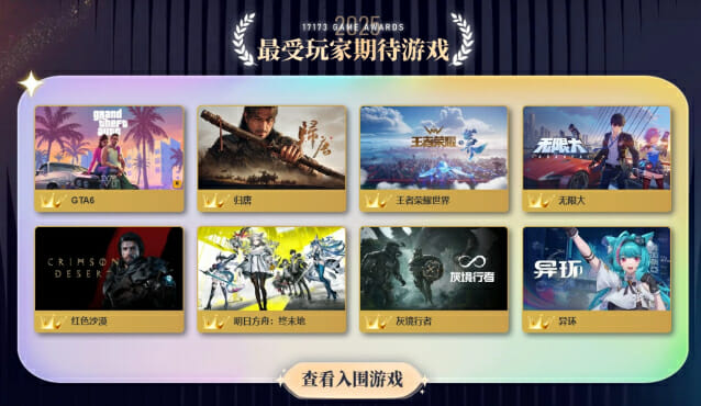 펄어비스 붉은사막, 중국 ‘17173 어워드’ 가장 기대되는 게임 수상