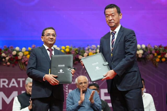 로옴, 인도 수치 세미콘과 반도체 제조 협력