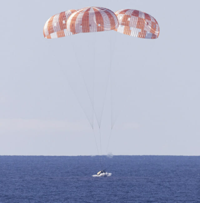 NASA 유인우주선 ‘아르테미스 2호’ 무사 귀환
