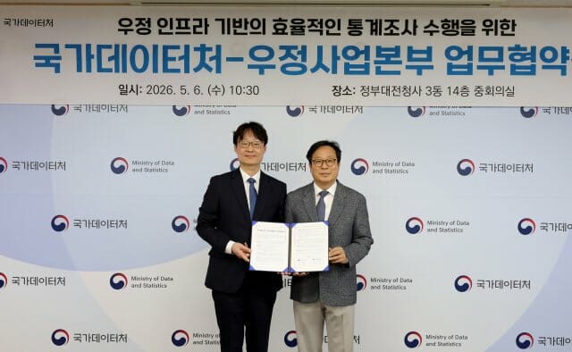 국가 통계조사에 전국 곳곳에 있는 우체국 집배원 나선다