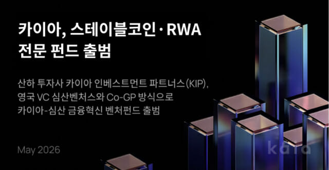 카이아, 아시아 스테이블코인 특화 펀드 출범